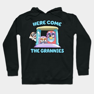 Here Come The Grannies - Bluey Hoodie